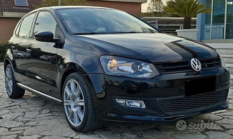 Usata VW Polo 75 CV (55 kW) 2012 Nero Utilitaria