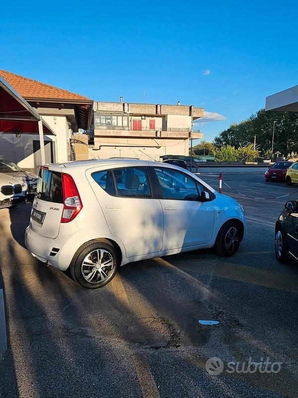 Usata Suzuki Splash GL 68 CV (50 kW) 2013 Bianco Utilitaria