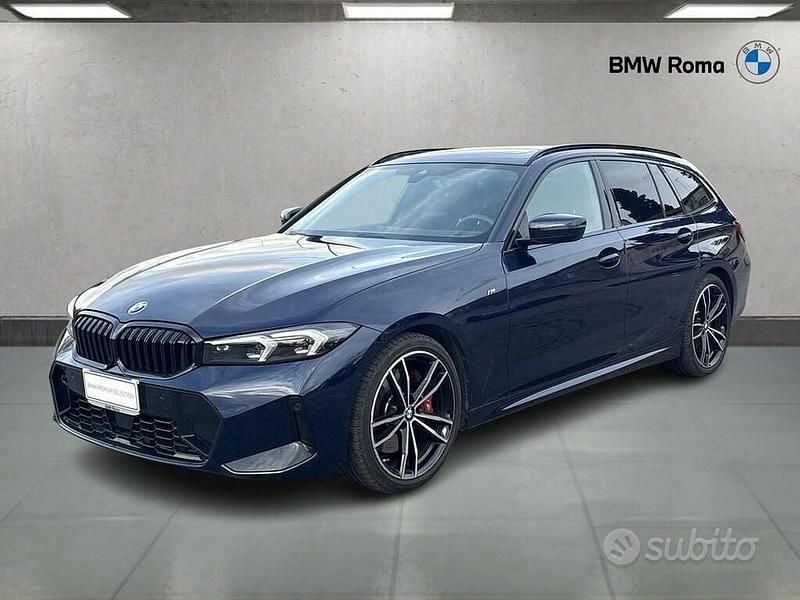 Tanzanite blue metallic Usata 2023 BMW 320e M Sport Station wagon | 39.380 € (Ottimo prezzo) - Immagine 1/3