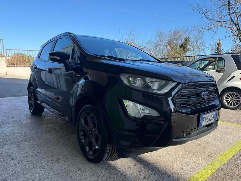 Usata Ford Ecosport ST-Line 99 CV (72 kW) 2019 Nero SUV