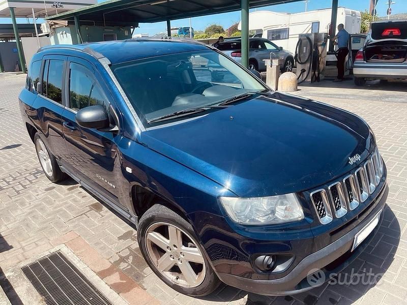 Usata Jeep Compass 163 CV (119 kW) 2012 Blu SUV