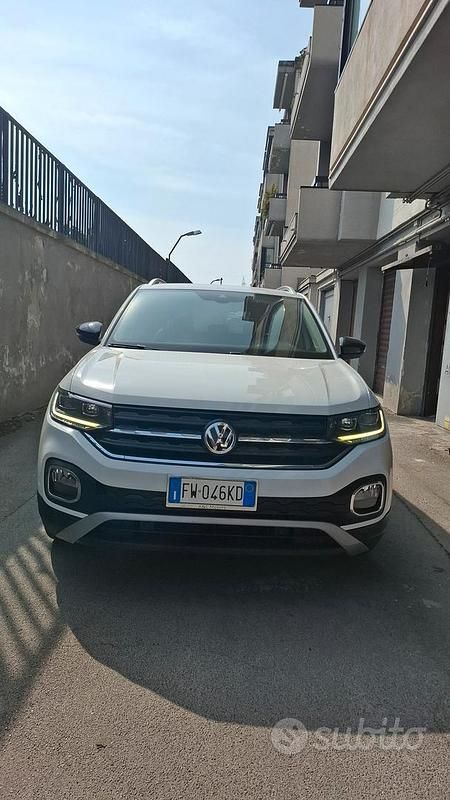Usata VW T-Cross Edition 115 CV (84 kW) 2019 Bianco SUV
