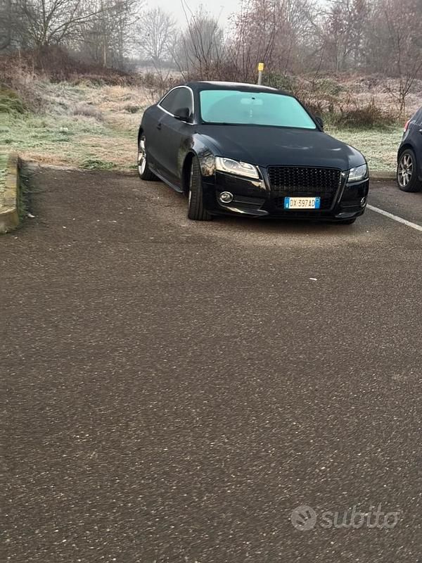 Usata Audi A5 S-Line 2009 Nero Coupé
