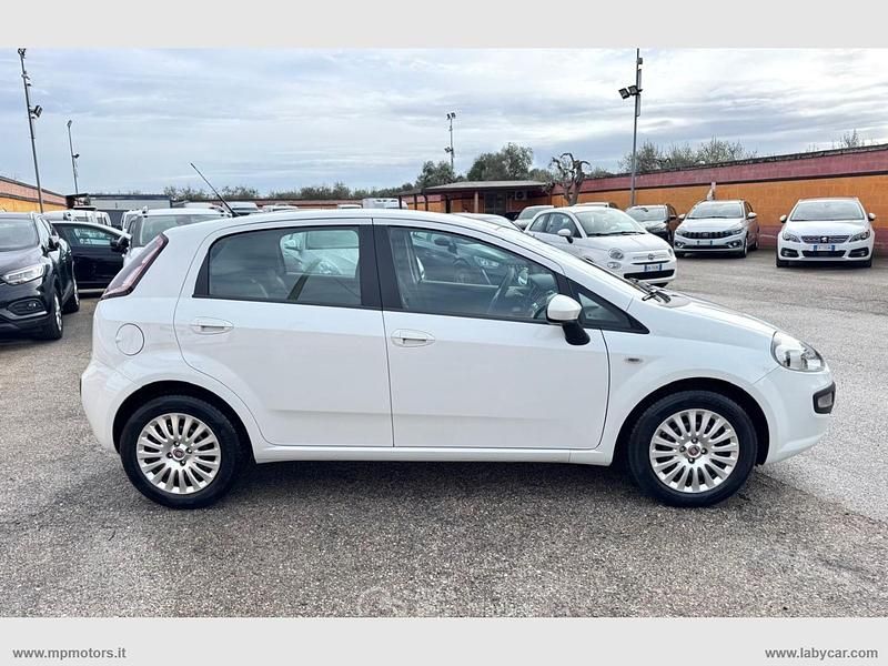 Usata Fiat Punto Evo Dynamic 75 CV (55 kW) 2011 Bianco Utilitaria