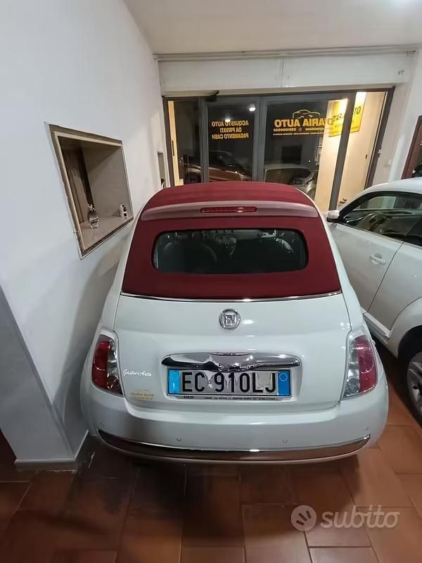 Usata Fiat 500 95 CV (69 kW) 2013 Cabrio