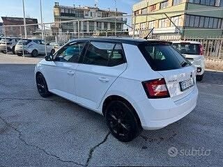 Usata Skoda Fabia 95 CV (69 kW) 2018 Bianco Berlina
