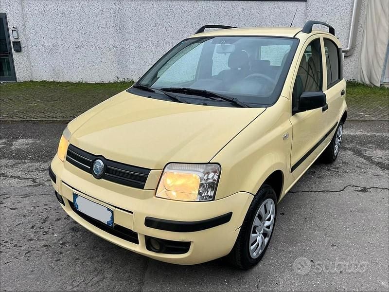Usata Fiat Panda Dynamic 60 CV (44 kW) 2007 Giallo Utilitaria