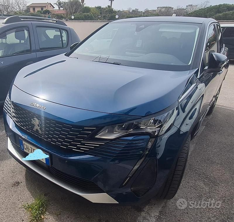Usata Peugeot 3008 131 CV (96 kW) 2022 Blu Berlina