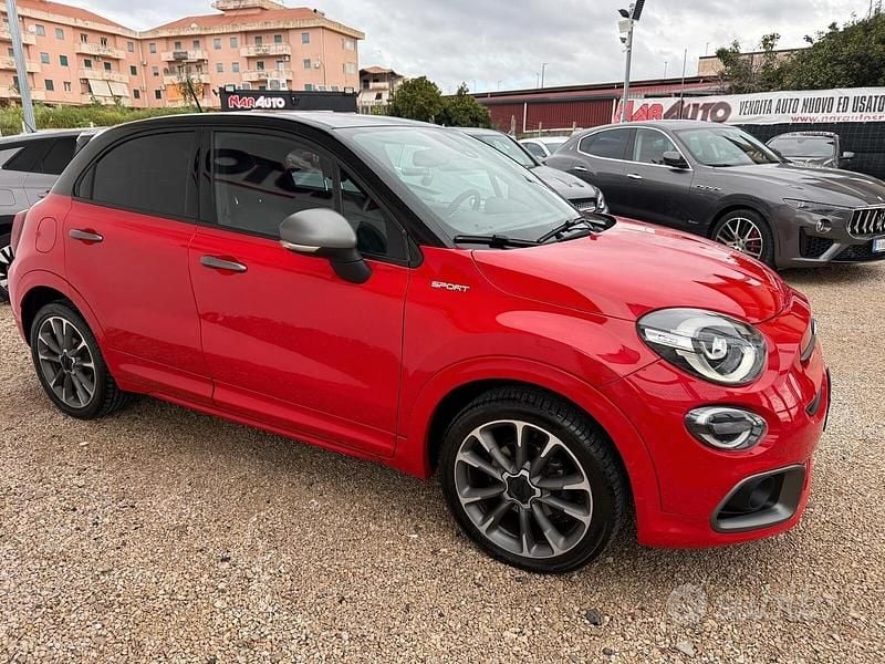 Usata Fiat 500X Sport 120 CV (88 kW) 2019 Rosso SUV