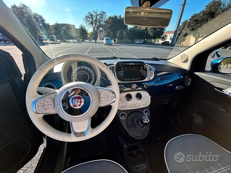 Usata Fiat 500 2018 Blu Utilitaria