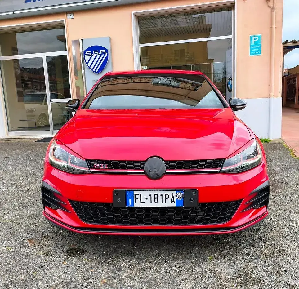 Usata VW Golf VII GTI 245 CV (180 kW) 2017 Rosso Berlina