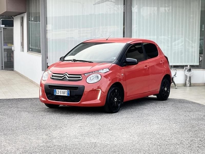 Second-hand Citroën C1 69 CP (50 kW) 2015 Portocaliu Hatchback