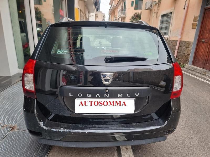 Usata Dacia Logan MCV Ambiance 75 CV (55 kW) 2015 Nero Station wagon