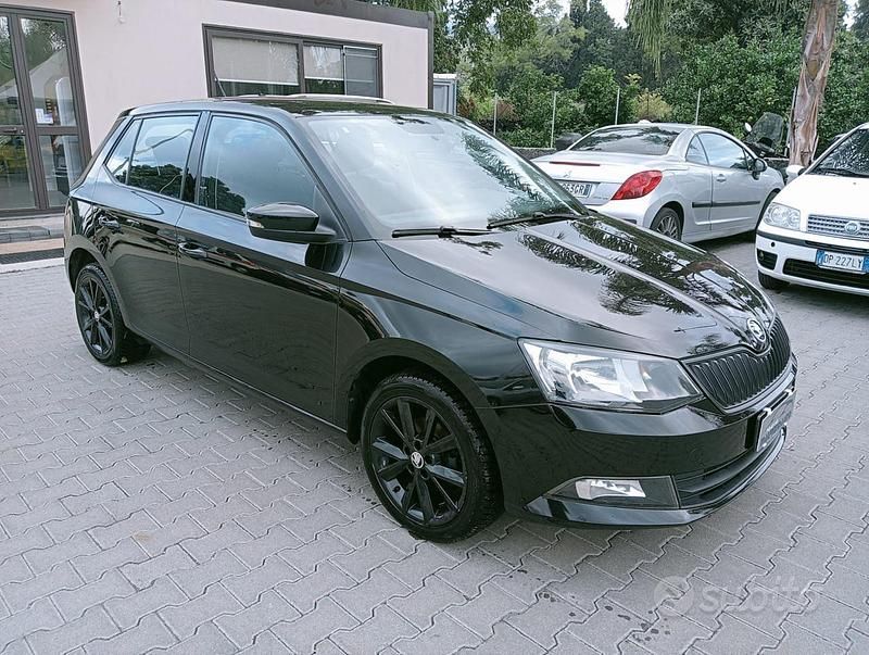 Usata Skoda Fabia Ambition 95 CV (69 kW) 2018 Nero Utilitaria