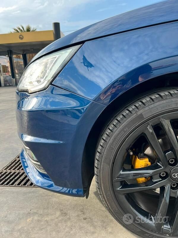 Usata Audi A1 S-Line 90 CV (66 kW) 2015 Blu Utilitaria