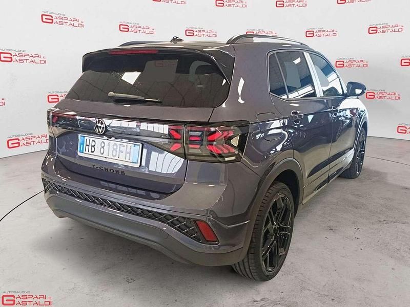 Nuova VW T-Cross R-line Plus 116 CV (85 kW) 2025 Grigio SUV