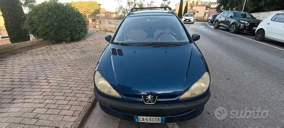 Usata Peugeot 206 68 CV (50 kW) 2003 Blu Station wagon