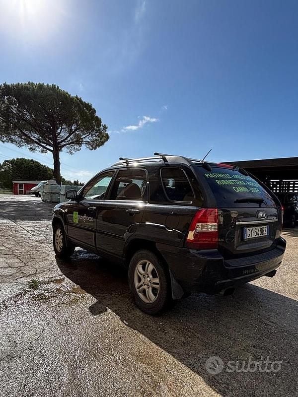Usata Kia Sportage 2007 Nero SUV
