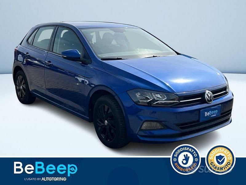 Usata VW Polo Comfortline 95 CV (69 kW) 2018 Blu metallizzato Utilitaria