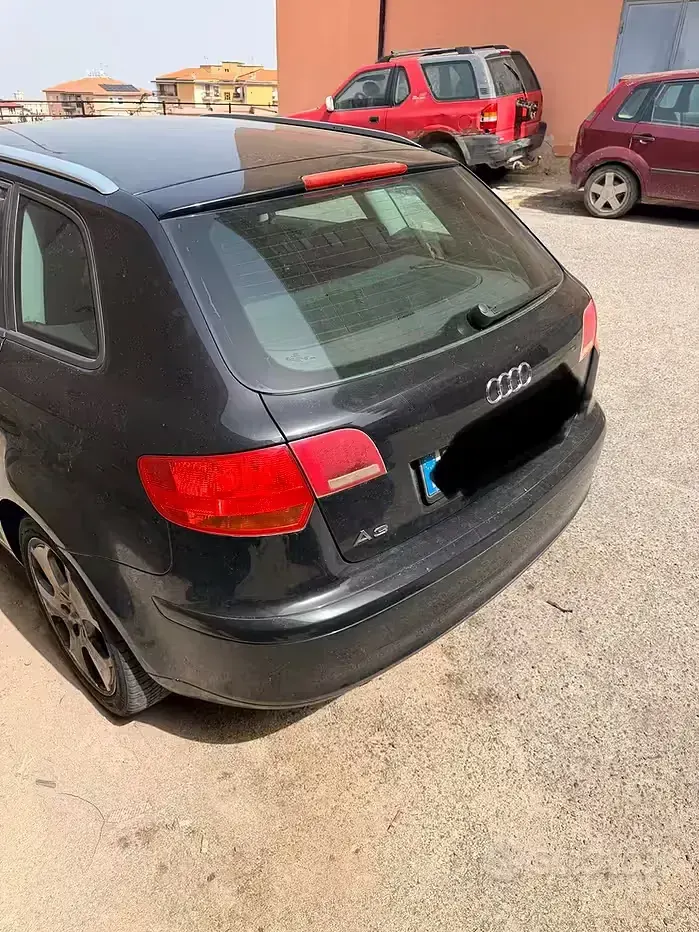 Usata Audi A3 140 CV (102 kW) 2006 Nero Utilitaria