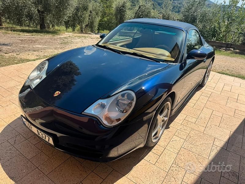 Blu Usata 2003 Porsche 911 Carrera Cabriolet Cabrio | 45.000 € (Super prezzo) - Immagine 1/4