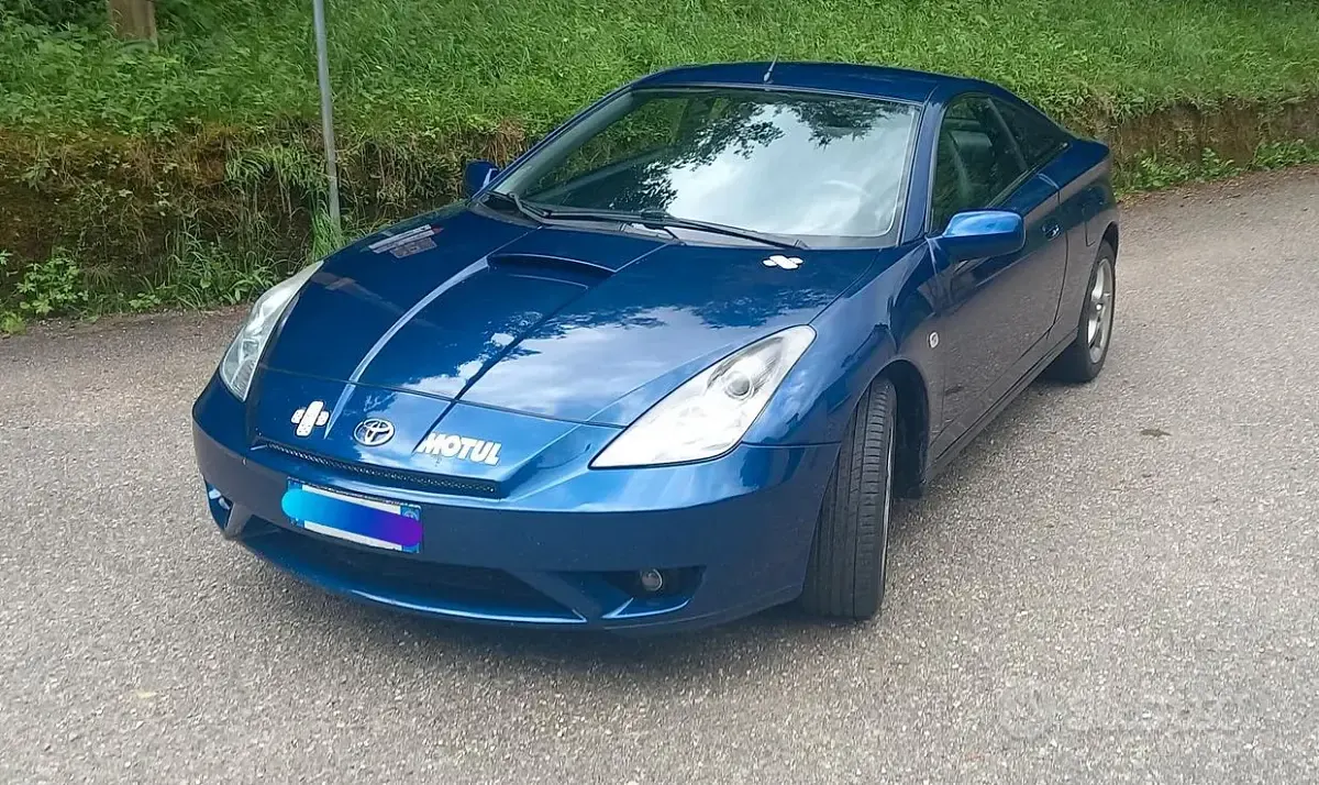 Usata Toyota Celica T2 143 CV (105 kW) 2002 Bluazzurro Coupé
