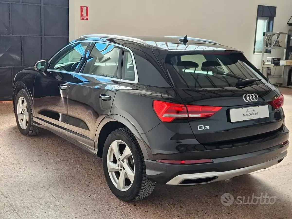 Usata Audi Q3 Advanced 150 CV (110 kW) 2020 Nero SUV