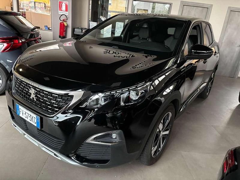 Usata Peugeot 3008 GT-line 131 CV (96 kW) 2019 Nero SUV
