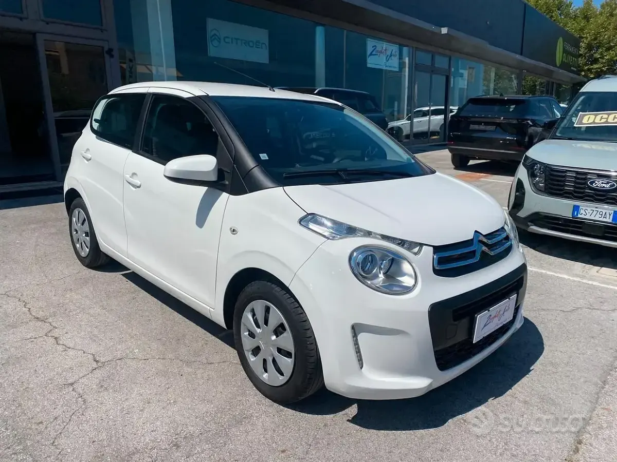 Usata Citroën C1 72 CV (52 kW) 2019 Bianco Utilitaria