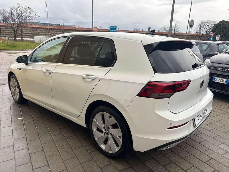 Usata VW Golf VII Style 150 CV (110 kW) 2020 Bianco Berlina