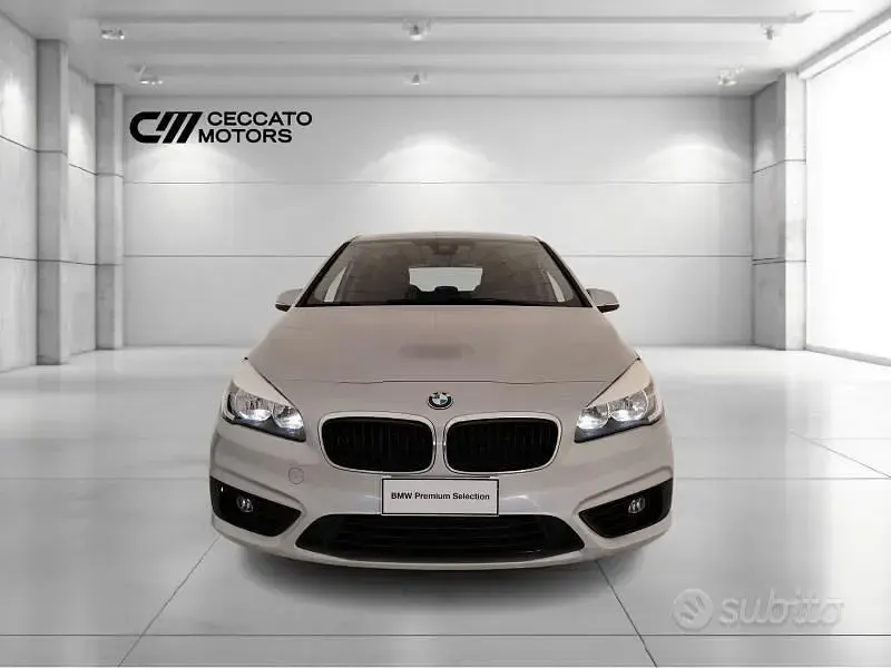 Usata BMW 218 Active Tourer Advantage 136 CV (100 kW) 2016 Grigio Monovolume