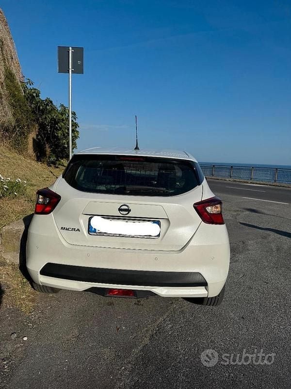 Usata Nissan Micra 2019 Bianco Utilitaria