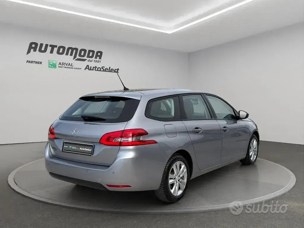 Usata Peugeot 308 131 CV (96 kW) 2021 Grigio Berlina