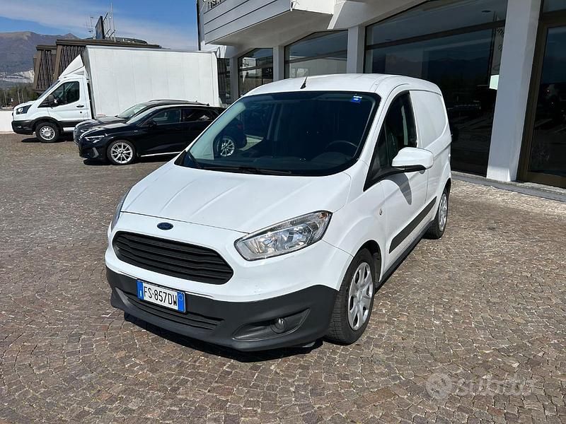 Usata Ford Transit Trend 75 CV (55 kW) 2018 Bianco pastello Furgone