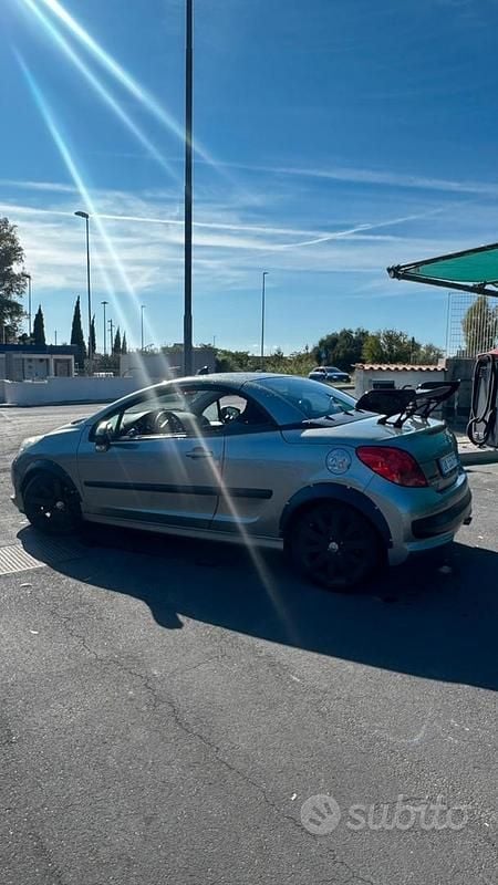 Usata Peugeot 207 120 CV (88 kW) 2007 Grigio Cabrio