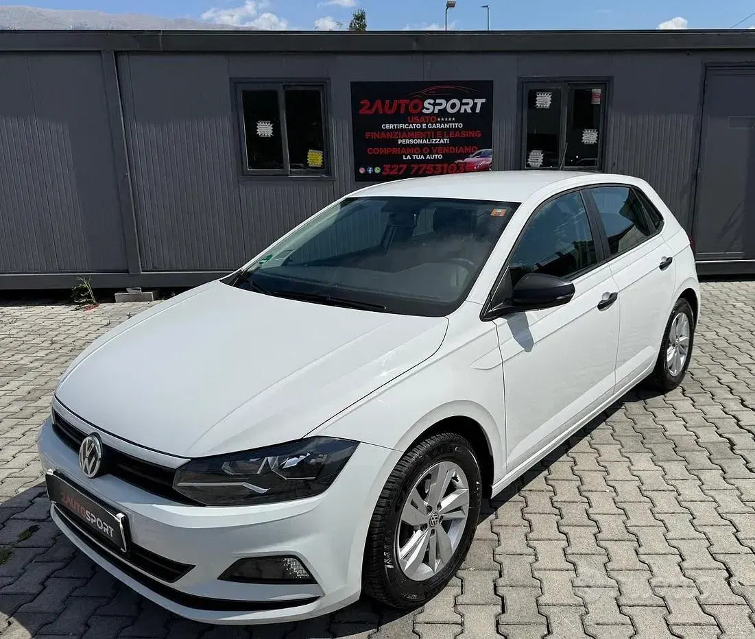Usata VW Polo 95 CV (69 kW) 2018 Bianco Utilitaria