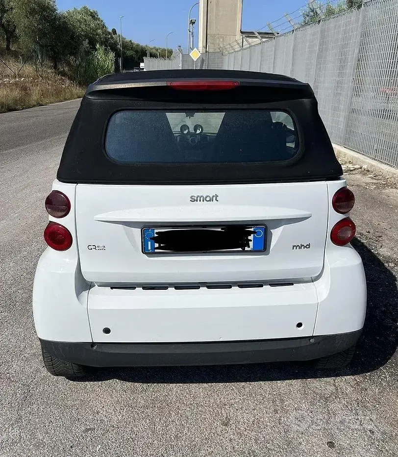Usata Smart ForTwo Cabrio 71 CV (52 kW) 2010 Bianco Cabrio