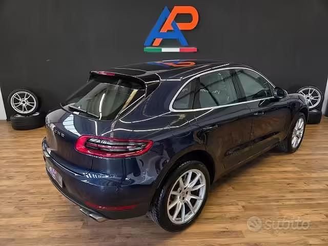 Usata Porsche Macan 250 CV (183 kW) 2015 Blu SUV