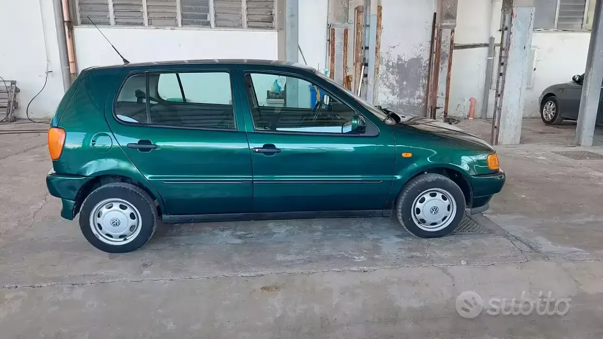 Usata VW Polo 60 CV (44 kW) 1997 Verde Berlina