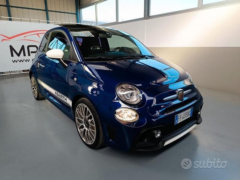 Usata Abarth 595 146 CV (107 kW) 2016 Blu Utilitaria