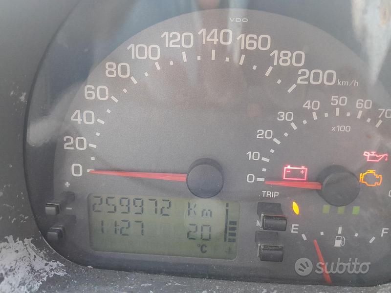 Usata Fiat Multipla 103 CV (75 kW) 2004 Nero Monovolume