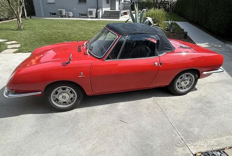 Usata Fiat 850 1960 Rosso Cabrio
