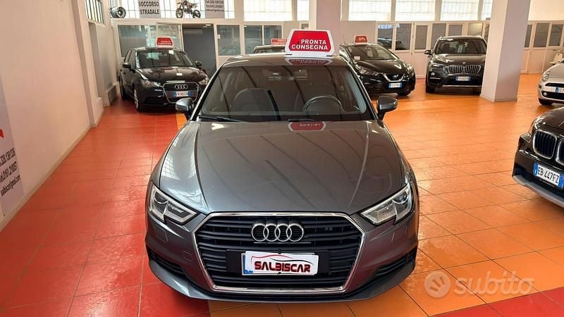 Usata Audi A3 Business 110 CV (80 kW) 2016 Grigio Berlina