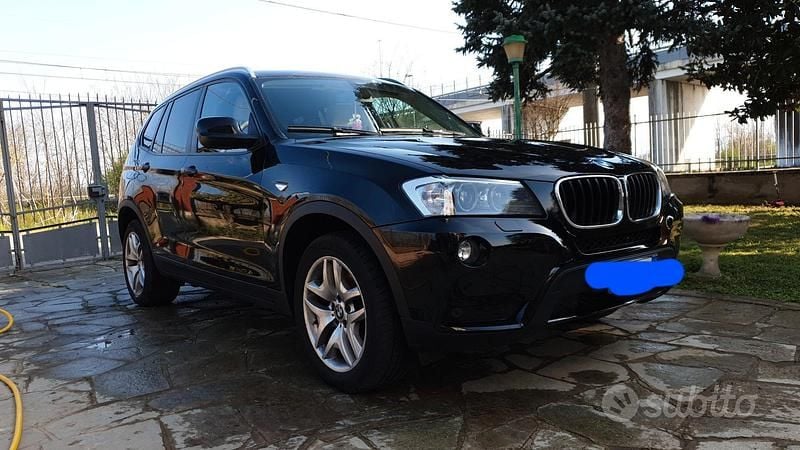 Usata BMW X3 177 CV (130 kW) 2012 Nero SUV
