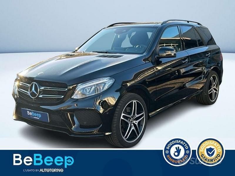 Usata Mercedes GLE350 Exclusive 258 CV (189 kW) 2017 Nero pastello SUV