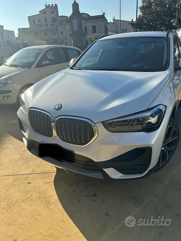 Usata BMW X1 Advantage 150 CV (110 kW) 2019 Bianco SUV