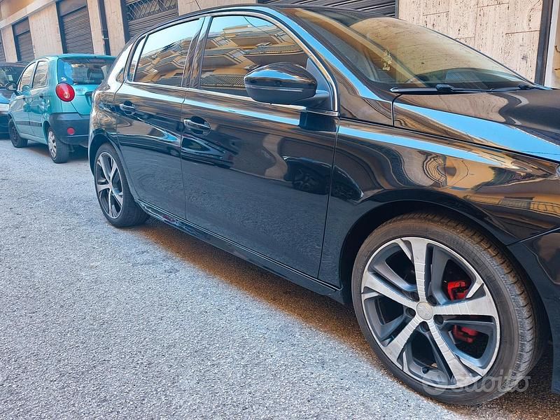Usata Peugeot 308 Allure 115 CV (84 kW) 2014 Nero Berlina