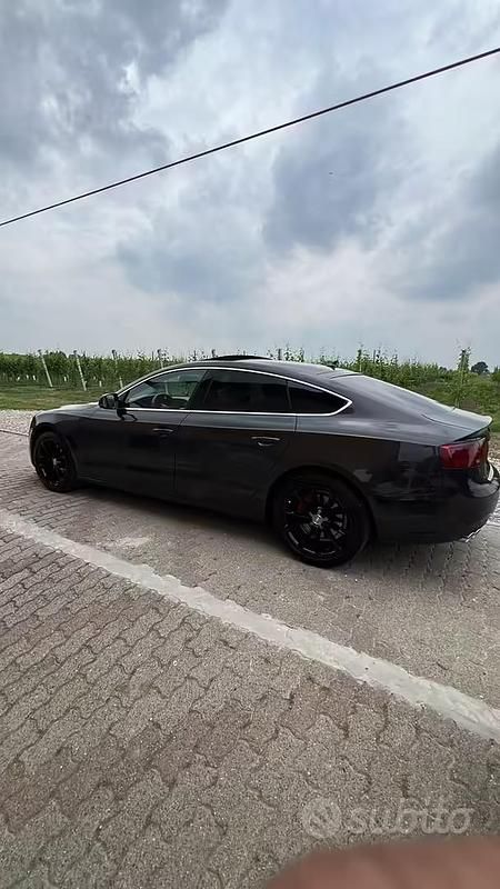 Usata Audi A5 190 CV (139 kW) 2014 Nero Coupé