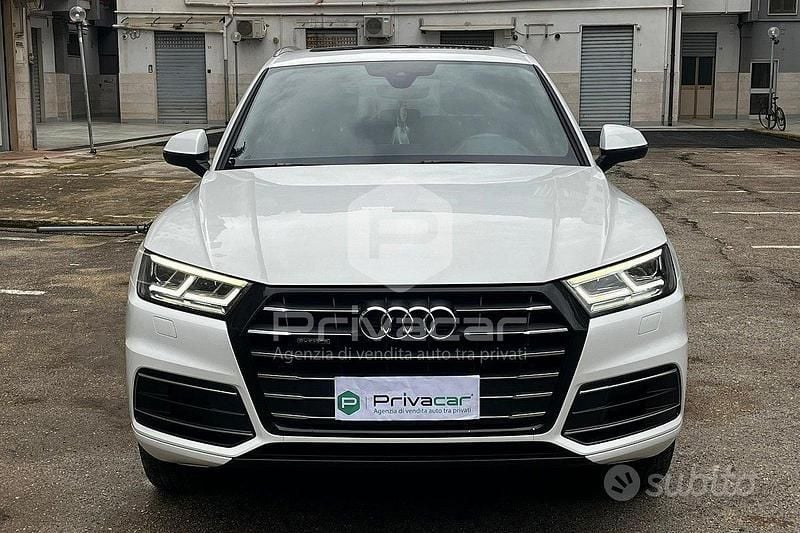Used Audi Q5 S-line plus 190 HP (139 kW) 2018 White SUV