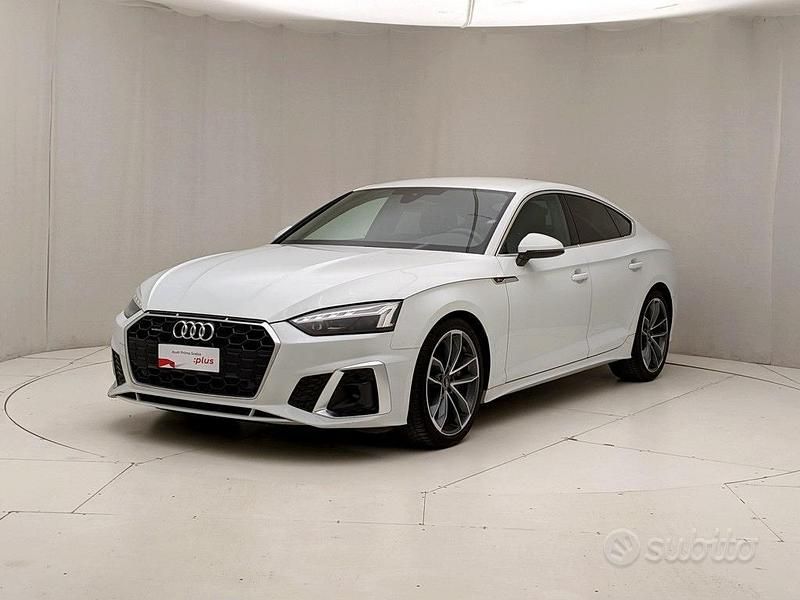 Usata Audi A5 204 CV (150 kW) 2022 Bianco Coupé